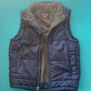 The Children's Place Blue Quilted Vest